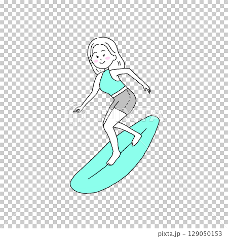 衝浪的女人 衝浪的女人 129050153
