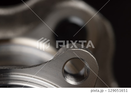 car wheel hub for replace a worn hub, car hub parts to repair malfunctions, car spare parts close up 129051651