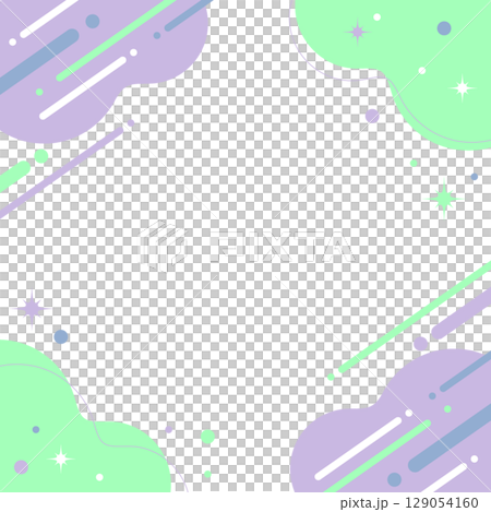 Sparkling and fluffy seamless material Geometric pattern Y2K Harajuku Cyber 129054160