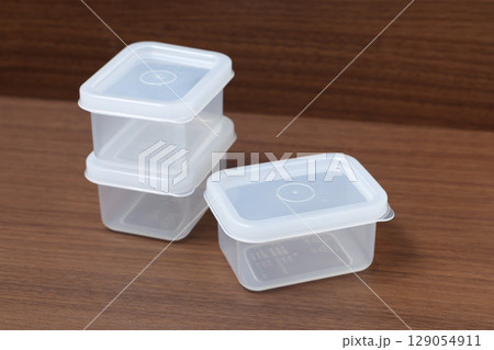 容器,プラスチック製品,入れ物,プラスチック容器,透明,収納,タッパ,保存容器,、プラスチック 129054911