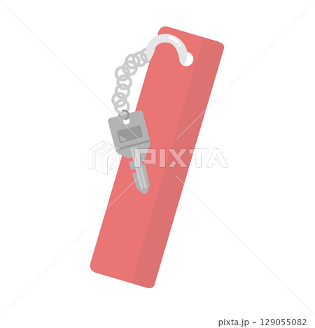 ホテル 旅館 ルームキー 鍵 イラスト ホテル 旅館 ルームキー 鍵 イラスト 129055082