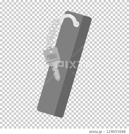 飯店客棧房間鑰匙圖 129055086