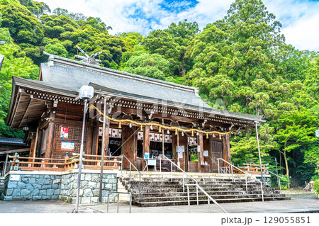 【石見国一宮】物部神社 初夏の拝殿 島根県大田市 【石見国一宮】物部神社 初夏の拝殿 島根県大田市 129055851