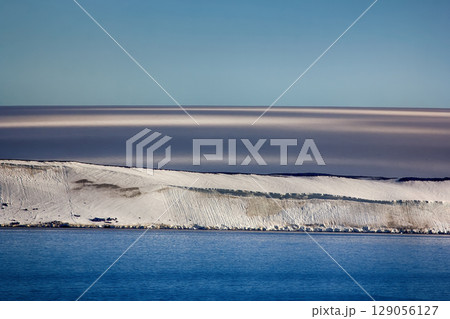 Arctic Islands Glaciers, snowfields, iceberg and rock outcrops Arctic Islands Glaciers, snowfields, iceberg and rock outcrops 129056127