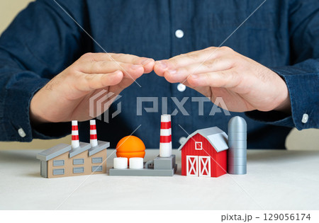 Protecting the national economy. Import substitution, domestic production incentives. Strategic sector support, resilience building. Economic sovereignty measures. 129056174