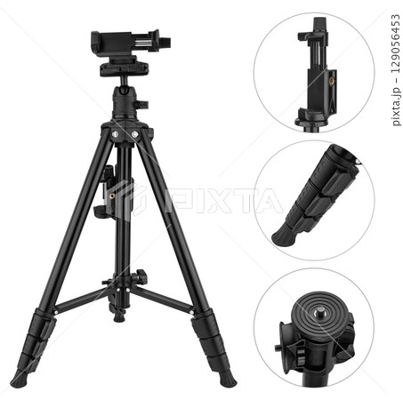 Lightweight carbon fiber tripod, compact and durable. A great choice for mobile photography. Lightweight carbon fiber tripod, compact and durable. A great choice for mobile photography. 129056453