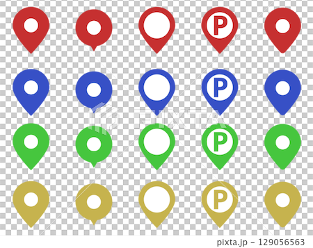 Primary color map pins 129056563