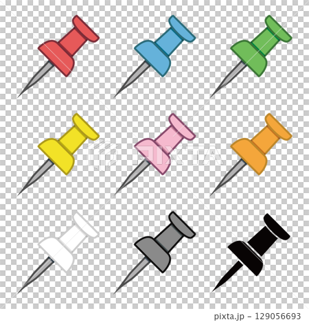 圖釘圖示集 129056693