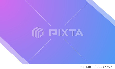 グラデーションのシンプルなコーナーフレーム背景 グラデーションのシンプルなコーナーフレーム背景 129056797