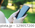 ネイルでスマホ操作2 129057200