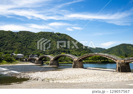 日本三名橋 錦帯橋　山口県岩国市岩国 129057567