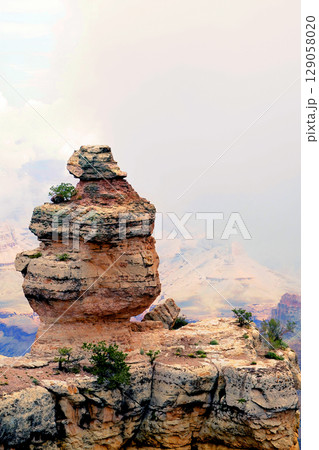 Cloudy Day At The Grand Canyon Arizona Cloudy Day At The Grand Canyon Arizona 129058020