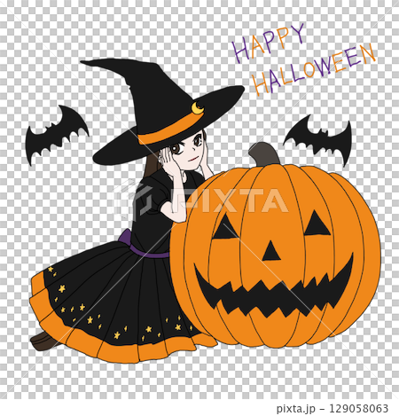 南瓜和女孩 129058063