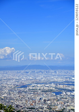 摩耶山掬星台より芦屋・大阪方面を望む 摩耶山掬星台より芦屋・大阪方面を望む 129059122