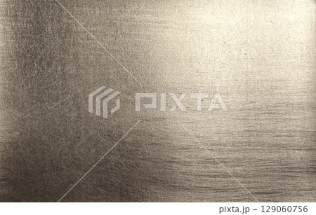高級感のある銀色の背景素材、金箔、金紙、銀箔 129060756