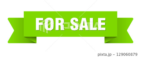 for sale ribbon isolated on transparent background. for sale ribbon for sale ribbon isolated on transparent background. for sale ribbon 129060879