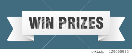 win prizes ribbon isolated on transparent background. win prizes ribbon win prizes ribbon isolated on transparent background. win prizes ribbon 129060936