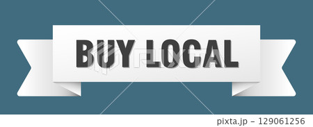 buy local ribbon isolated on transparent background. buy local ribbon buy local ribbon isolated on transparent background. buy local ribbon 129061256