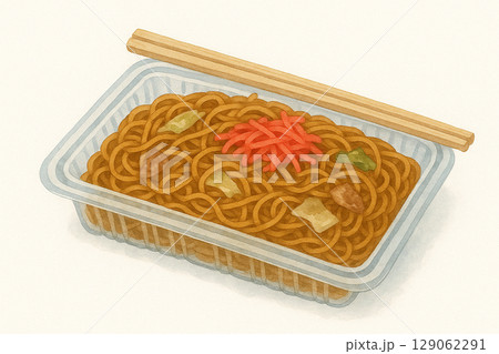焼きそば 129062291