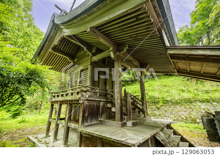 武市半平太旧宅　瑞山神社　社殿　高知県高知市 129063053