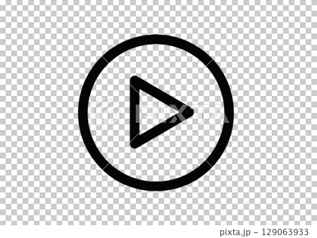 Playback icon "Video playback (video production, playback, navigation)" #050505 Playback icon "Video playback (video production, playback, navigation)" #050505 129063933