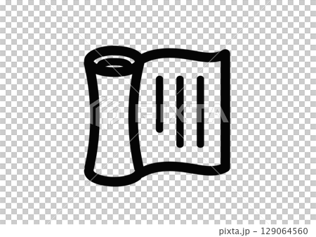 Scroll icon "Ancient documents, history, books, history" #050505 129064560