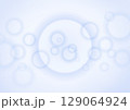 医療科学バイオ研究の顕微鏡の中の細胞の世界_白 129064924