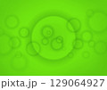 医療科学バイオ研究の顕微鏡の中の細胞の世界_緑 129064927