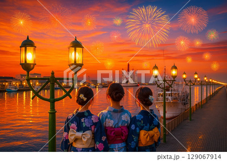 釧路　大漁どんぱく　花火大会　 129067914