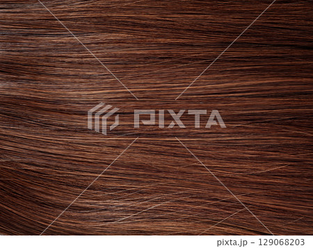 straight brown hair 129068203