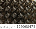 Grip Plate Chrome Metallic Textured Background 129068473