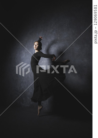 ダンサーのポートレート 129069581