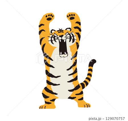 虎のイラスト素材 [129070757] - PIXTA