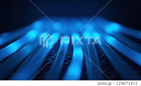 Bright Laser Threads Creating Light Field Effect 129071411