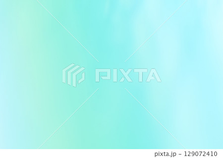 青緑色系　流れるようなライン背景 129072410