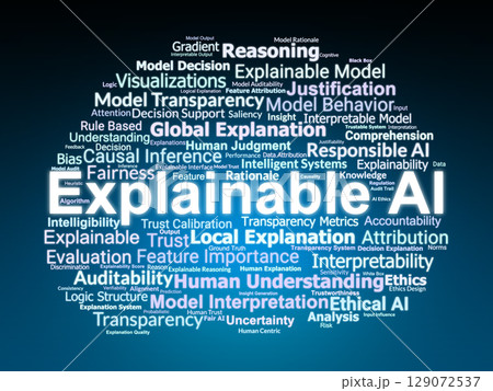 Explainable AI Word Cloud. Key Concepts in Transparency, Ethics, and Model Interpretability Explainable AI Word Cloud. Key Concepts in Transparency, Ethics, and Model Interpretability 129072537