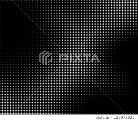 Vector bitmap background, Vector halftone background in black and white, abstract dots pattern, digital bitmap texture with gradient effect 129072623