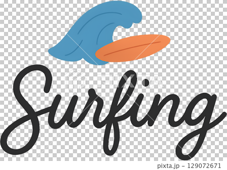 時尚的英文書法插圖 129072671