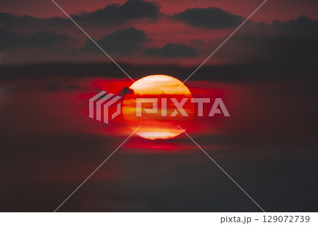 夕陽 夕陽 129072739