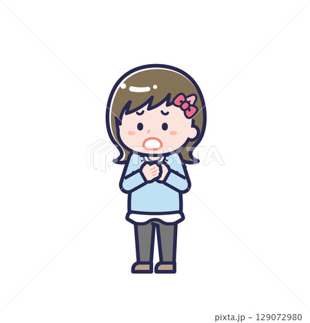 私服のこども／ななめ／女の子 29 129072980