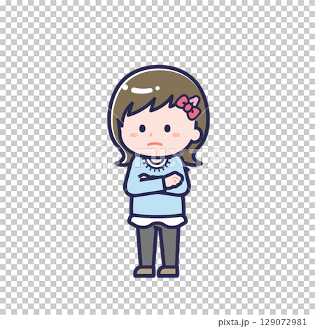 Casual clothing child / diagonal / girl 30 Casual clothing child / diagonal / girl 30 129072981