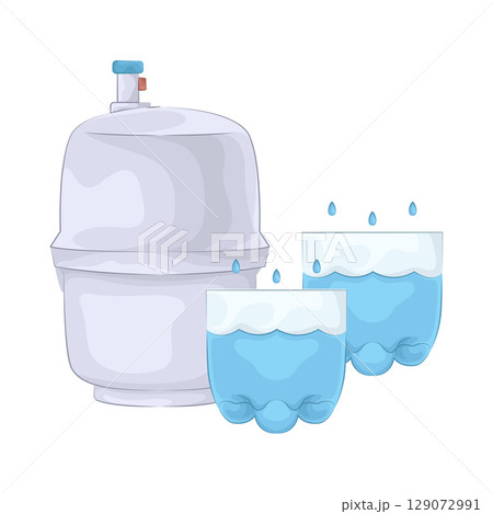 Illustration of Water Filter  129072991