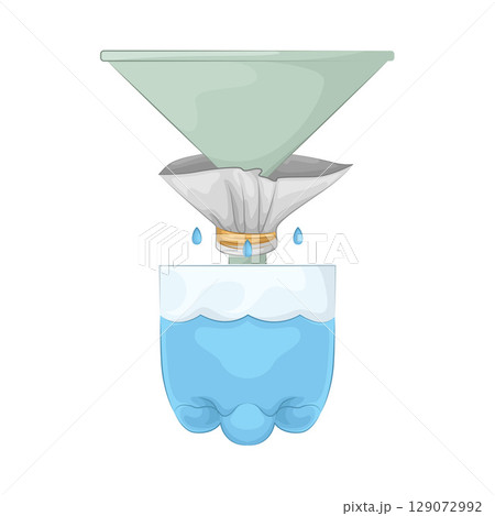 Illustration of Water Filter Illustration of Water Filter 129072992