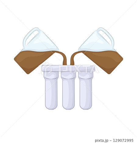 Illustration of Water Filter Illustration of Water Filter 129072995