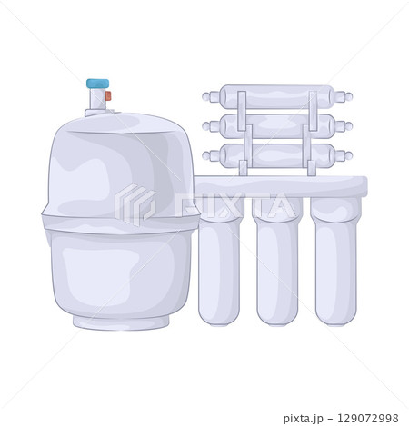 Illustration of Water Filter  129072998
