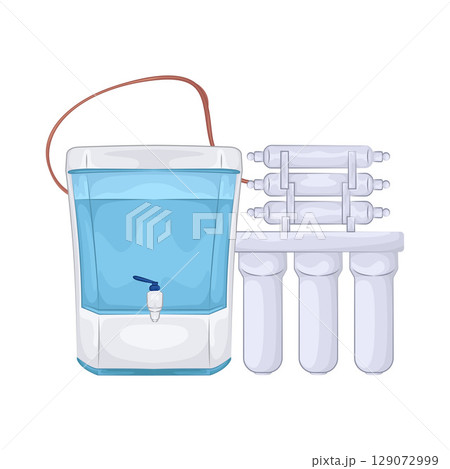 Illustration of Water Filter Illustration of Water Filter 129072999