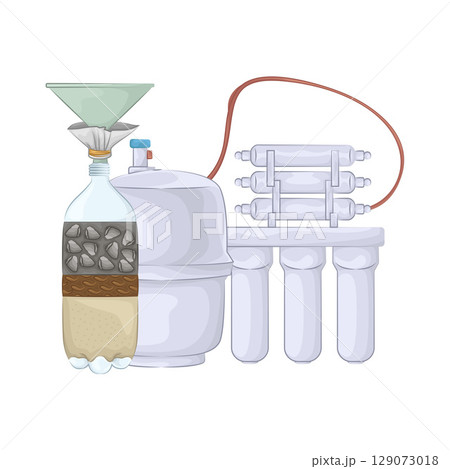 Illustration of Water Filter  129073018