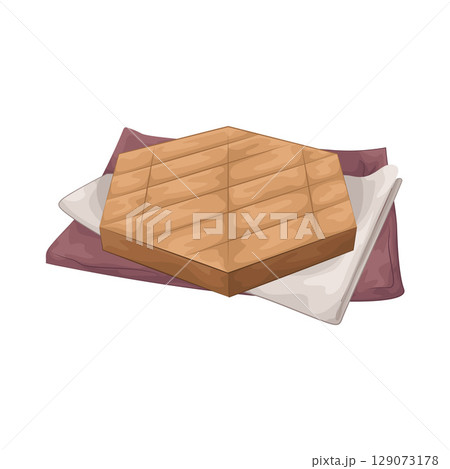 Illustration of Cutting Board Illustration of Cutting Board 129073178
