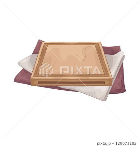 Illustration of Cutting Board  129073182