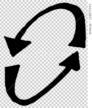Simple hand-drawn arrow vector Simple hand-drawn arrow vector 129073553